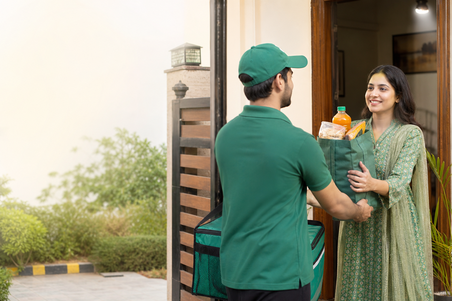 Delivery at your door